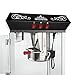 Olde Midway Bar Style Popcorn Machine Maker Popper with 8-Ounce Kettle - Black