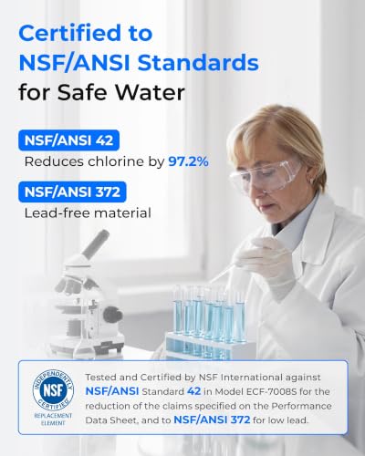 Image of Waterdrop Faucet Water Filter, NSF 42 Certified, 8 Pack