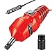 Powerbuilt 12V Electric Lug Nut Wrench, Roadside Tire Change, Portable Plug-in, Socket Included, 250 Ft Lbs Torque, Compact Tool - Red 240063