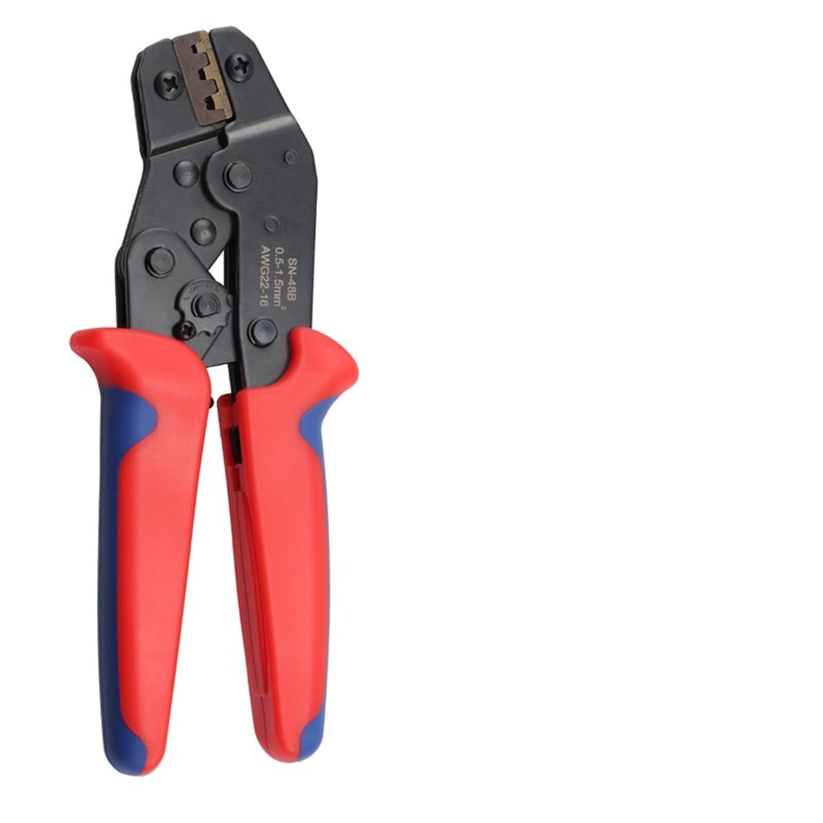 Kvkitklw Set Sn-48B Crimping Pliers Ratcheting Crimping Tool 300Pcs Insulated Terminals Repair Crimping Tool Kit Wire Clamp Pliers