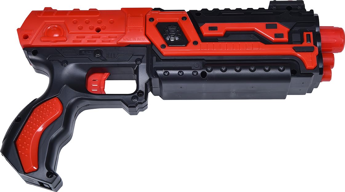 See full amazon price history chart for Notting Hill Battle Blazer Red Gun with 10 Safe Soft Foam Bullets | Rapid Shooting Battle Game for Kids 3+ | Fun Indoor & Outdoor Play | Pull-Back Trigger Child-Safe Materials | Action-Packed Fun Notting Hill Battle Blazer Red Gun with 10 Safe Soft Foam Bullets | Rapid Shooting Battle Game for Kids 3+ | Fun Indoor & Outdoor Play | Pull-Back Trigger Child-Safe Materials | Action-Packed Fun (B0D8JG93PW) Amazon Price History, Amazon Price Tracker