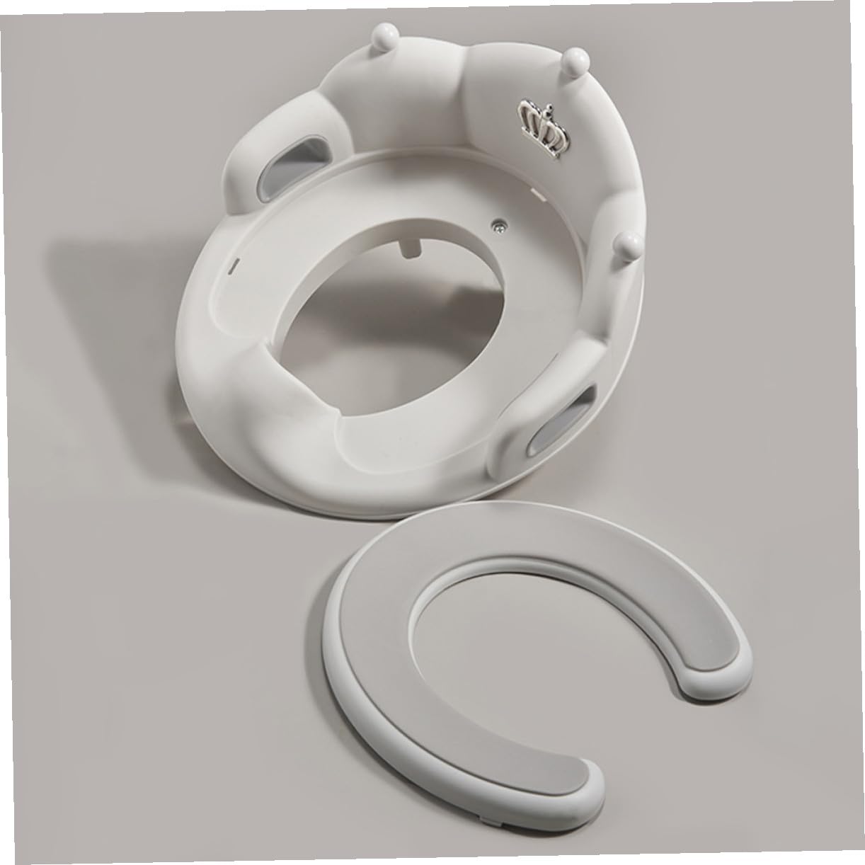 ERINGOGO Kleinkind Töpfchentrainings Toilettensitz mit Gepolstertem Sitzkissen Anti Rutsch Pads Abnehmbar und Leicht zu Reinigen Töpfchen für Jungen und Mädchen Heimgebrauch Große Größe