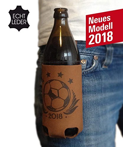 Bierholster Runde Sache 0,5l – Limited Edition – Das Original aus echtem Leder – Bier Holster Bierhalter