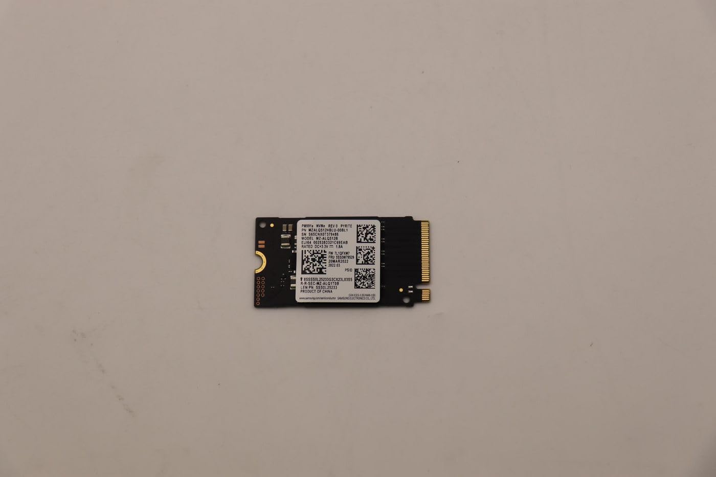 Amazon.com: Lenovo 512GB M.2 2242 NVMe SSD, FRU5SS0W79529