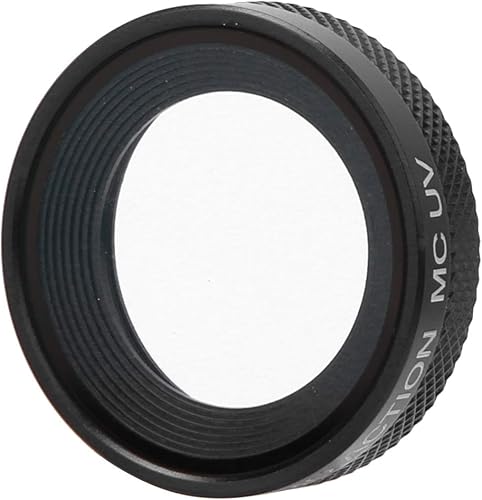 Cámara de acción con filtro UV, MC UV de aluminio óptico, cámara deportiva, filtro de protección de lente de vidrio óptico, accesorio de fotografía