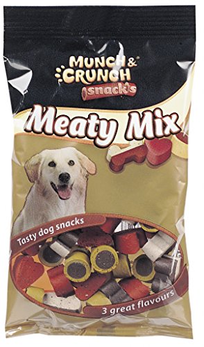 Highridge MUNCH & CRUNCH MEATY MIX PERRO Snacks 140G