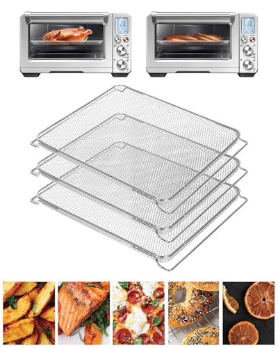 3PCs Stainless Steel Baking Racks Trays