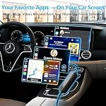 Wireless CarPlay Adapter with Screen Mirroring Plug and Play - Image 4