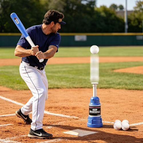 Baseball Tee Ball Popper Batting Training Tee for Perfect Swing - image 5