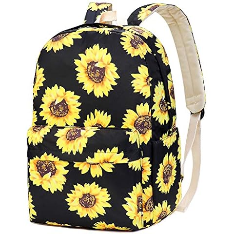 School Bags for Teenage Girls, School Backpack for Teens Teenagers (Sunflower) Cover