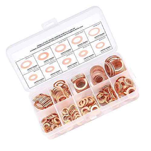 200 pezzi Rondella di Rame,Rondelle