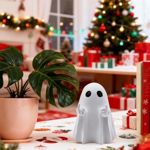 Estatua Fantasma de Navidad Decoración Divertida