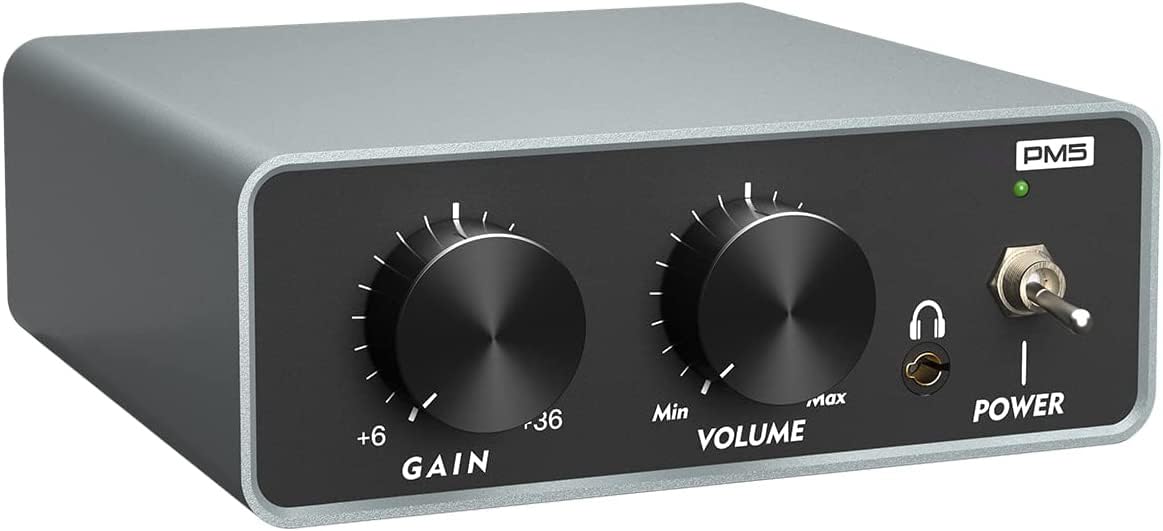 Bluetooth Phono Voorversterker, Phonograaf Draaitafelvoorversterker met RCA ingang, Bluetooth uitgang, voor Vinylplatenspeler met Phono en Lijnniveau Uitgangsschakelaar, 36 dB/4 dB Versterking