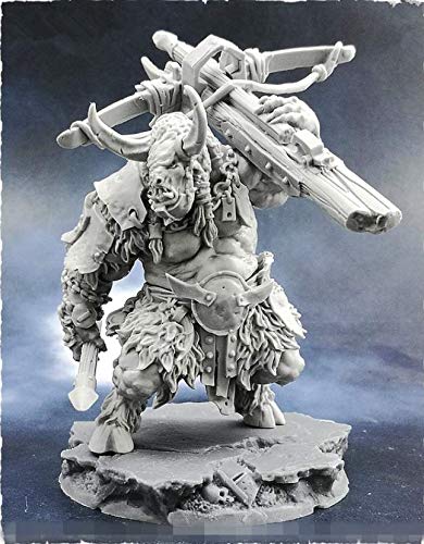 Figura modelo de resina 55mm Minotauro sin pintar miniatura 1