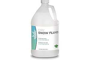 Froggy's Flakes Liquid Snow Machine Fluid: Artificial White Snow for Winter Ambiance