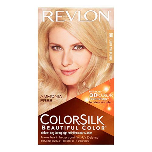 Revlon Revlon Colorsilk Natural Hair Color, 8A Light Ash Blonde each