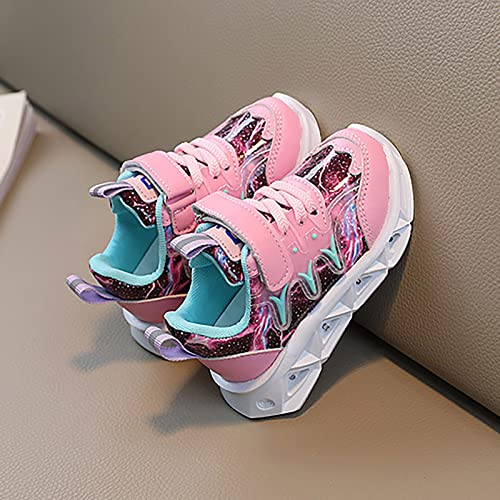 Childrens Glitter Sneakers Basketball Sport Running High Top Glitter Shoes Kids Boys Flat Non Slip Breathable Shoes2