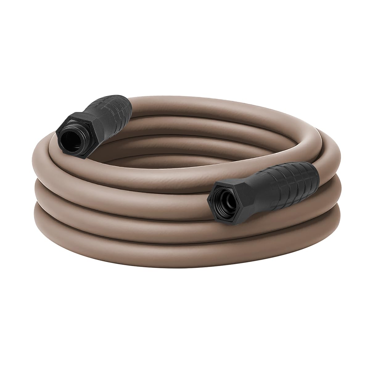 Flexzilla Colors™ SwivelGrip® Garden Hose, 5/8" x 25', 3/4" - 11 1/2 GHT Fittings, Brown Mulch