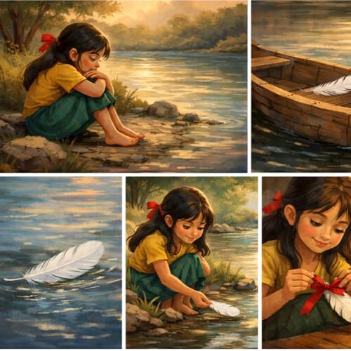 A Feather and a Red Ribbon Podcast Por  arte de portada