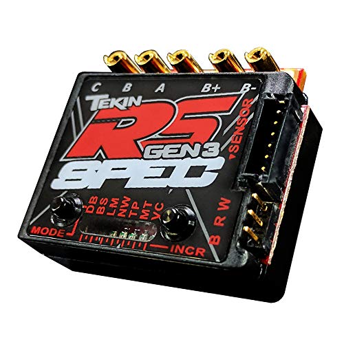 Controles de velocidad Tekin RSgen3 BL D2 para motores de coche RC 13.5T