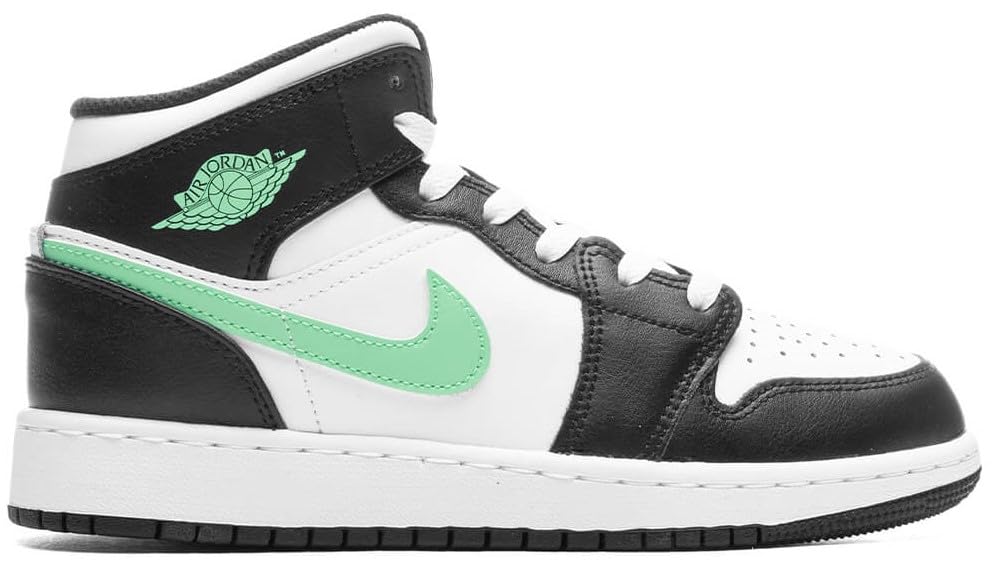 Nikeair Mid Big Kids Shoes Dq8423 103 White Green Desertcart