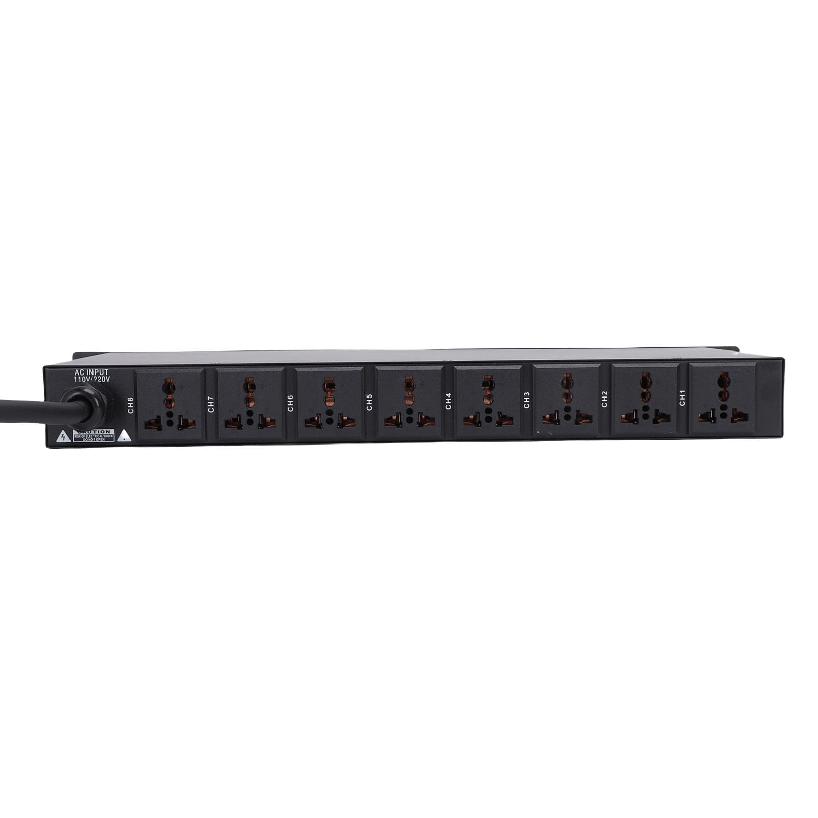 Yctze Sekwencer Zasilania 10 Gniazd 110–220 V do Sprzętu Audio (wtyczka UE)