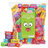 Now and Later Candy - Now and Later - 6 PIECE PACKS - 6 Piece Mini Bars Bulk - Now and Later Soft...