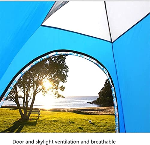 Carpa para camping automática 2-3 personas azul miniatura 4