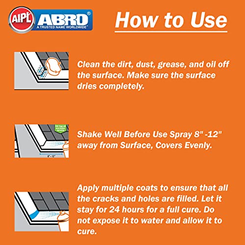 Compare ABRO Spray & Seal Waterproof Leak Filler Spary Coating Anti