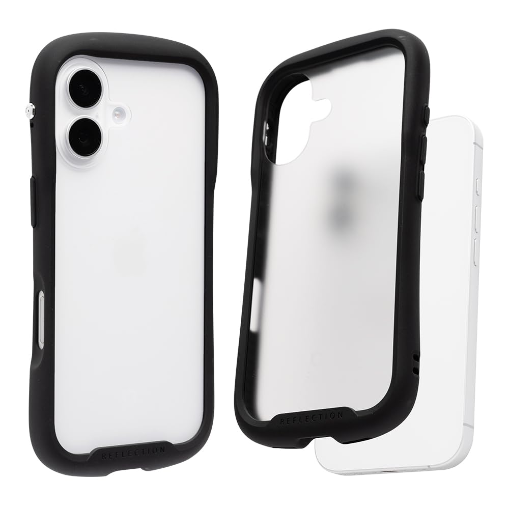 Amazon.co.jp: iFace Reflection Frost iPhone 17 ケース クリア 強化