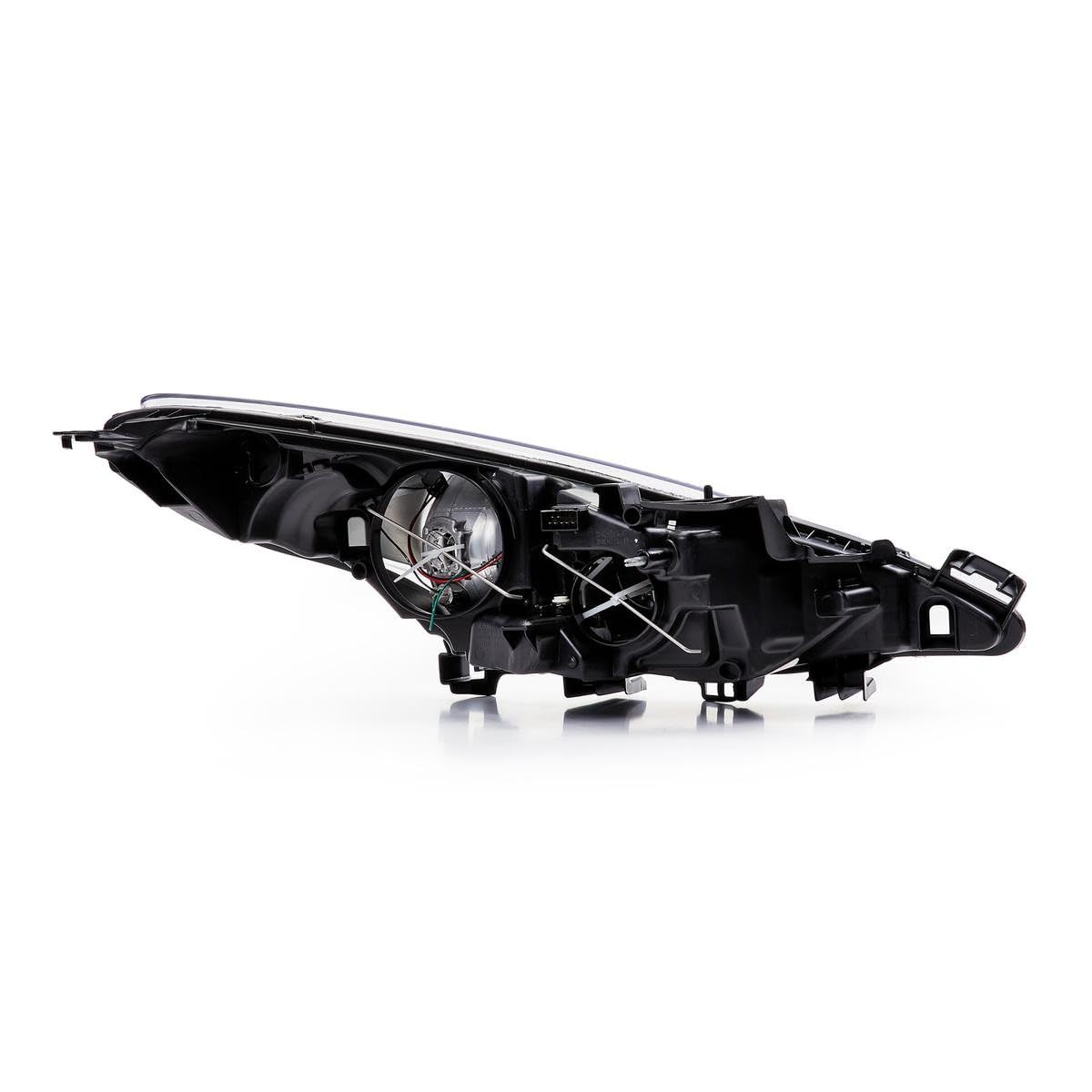 Depo 2751283 Faro, Eléctrico, Cromado, H7, H1 Izquierdo