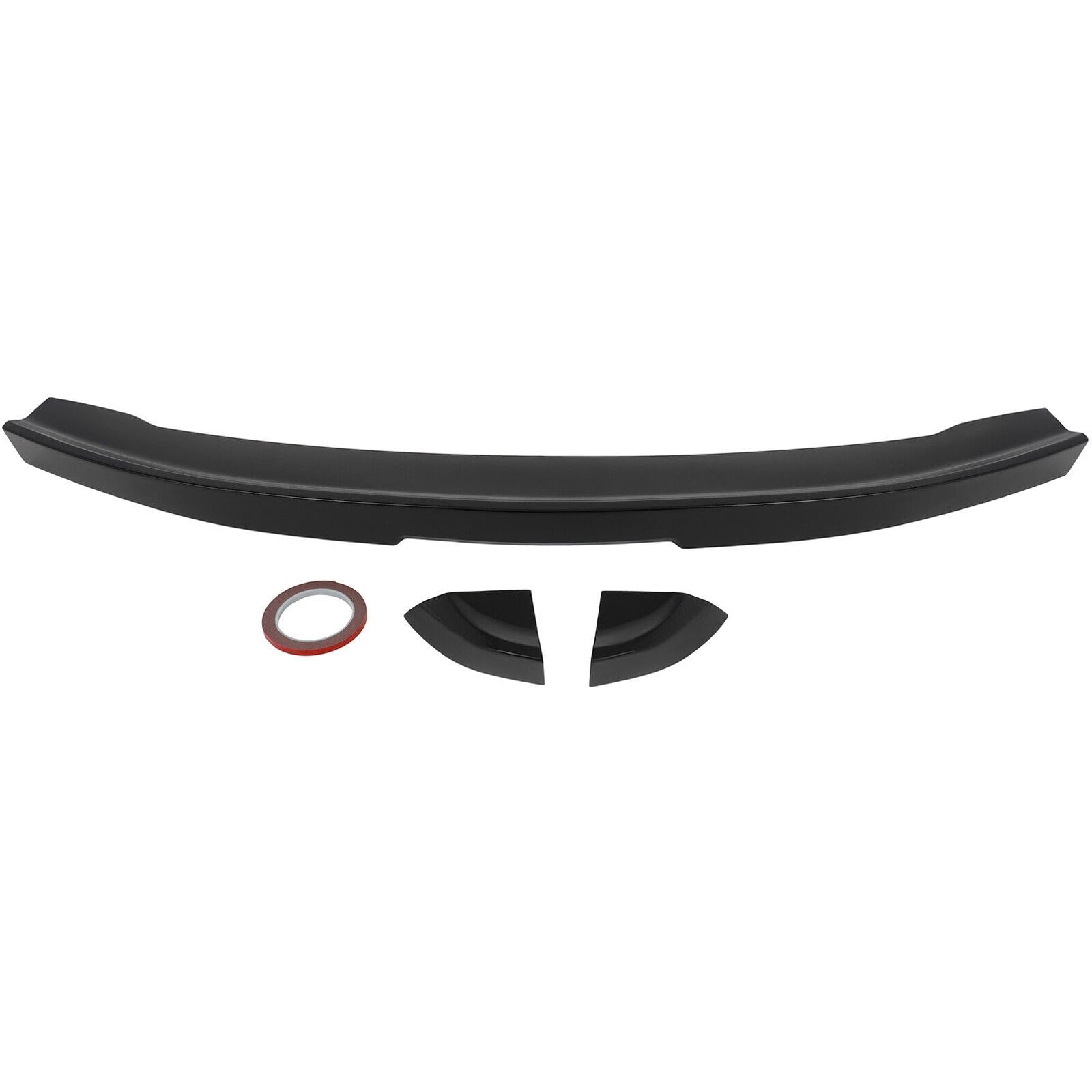 fastgallop for Chevy for Camaro RS 2016-2019 & LT/SS 2016-2023 & LS/ZL1 2017-2023 & LT1 2020-2023 Glossy Black Spoiler Wing Mounting Hardware Self-Adhesive Clear Coat ABS Rear SCI17503622T01 217-1309