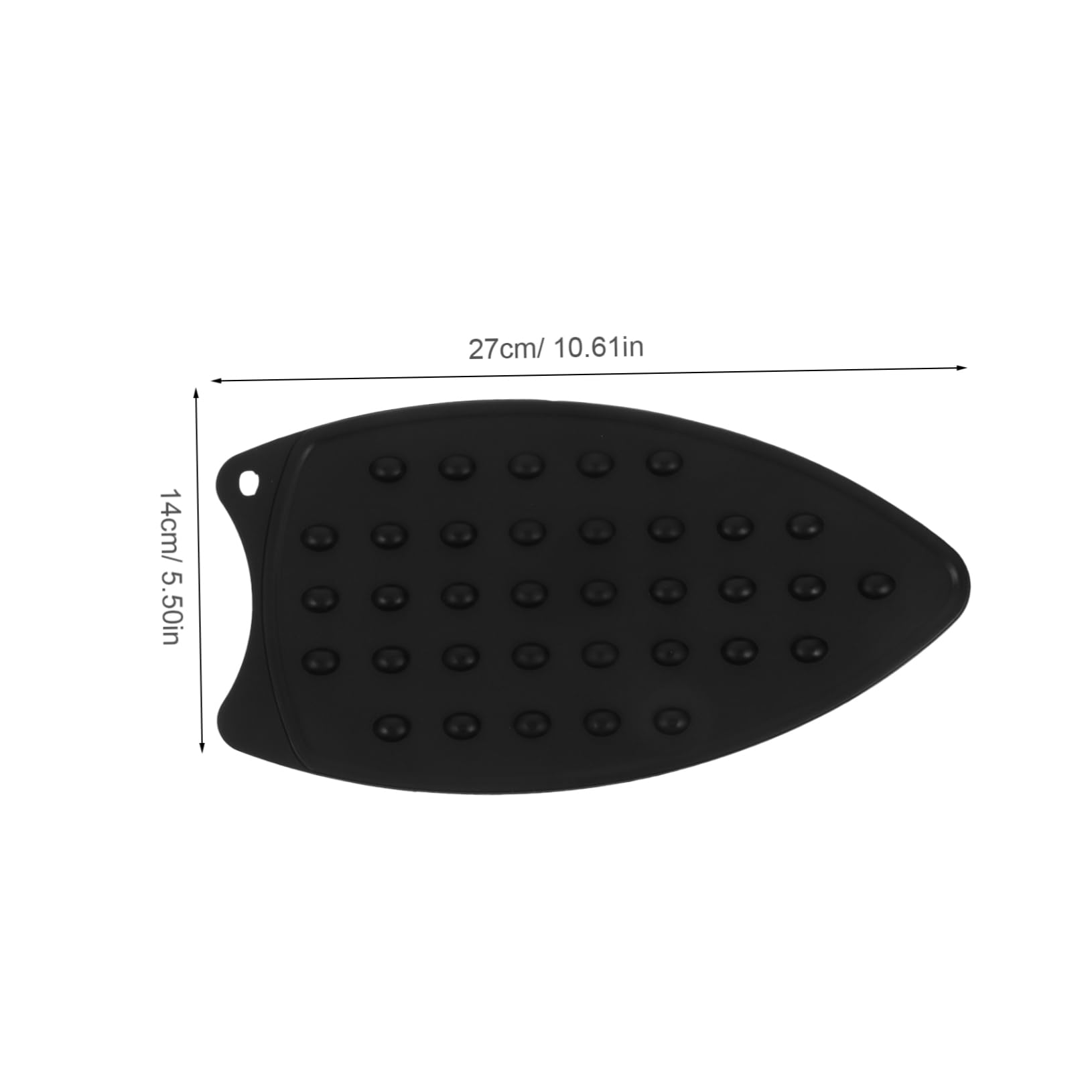 Uonlytech Silicone Ironing Board Mats Iron Rest Pad for Home and Travel Use Non- Design Versatile Ironing Mat for Steam and Flat Irons