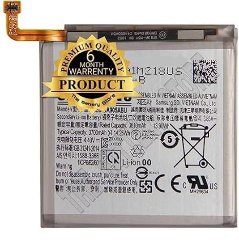 Image of THE BATTERY STORE ORIGANL Battery BA905ABU-3700mAh Samsung Galaxy A80 SM-A805F A90 SM-A905F Battery with 6 Month WARRENTY****(for Samsung BA905ABU)