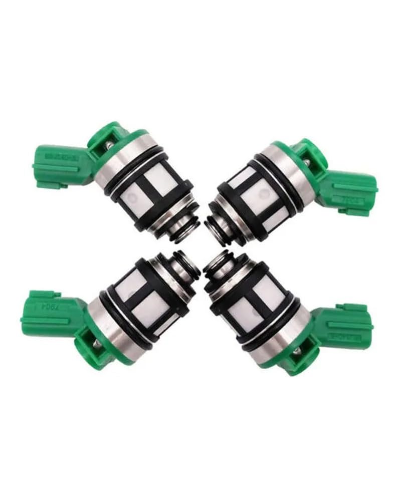 Fuel Injector Nozzle Auto Parts Injectors Compatible for Nissan D21 Np300 1996-2004 Pickup 2.4L L4 Js4D-2 16600-1S700 166001S700 Js4D-5 Jd4D5 4X