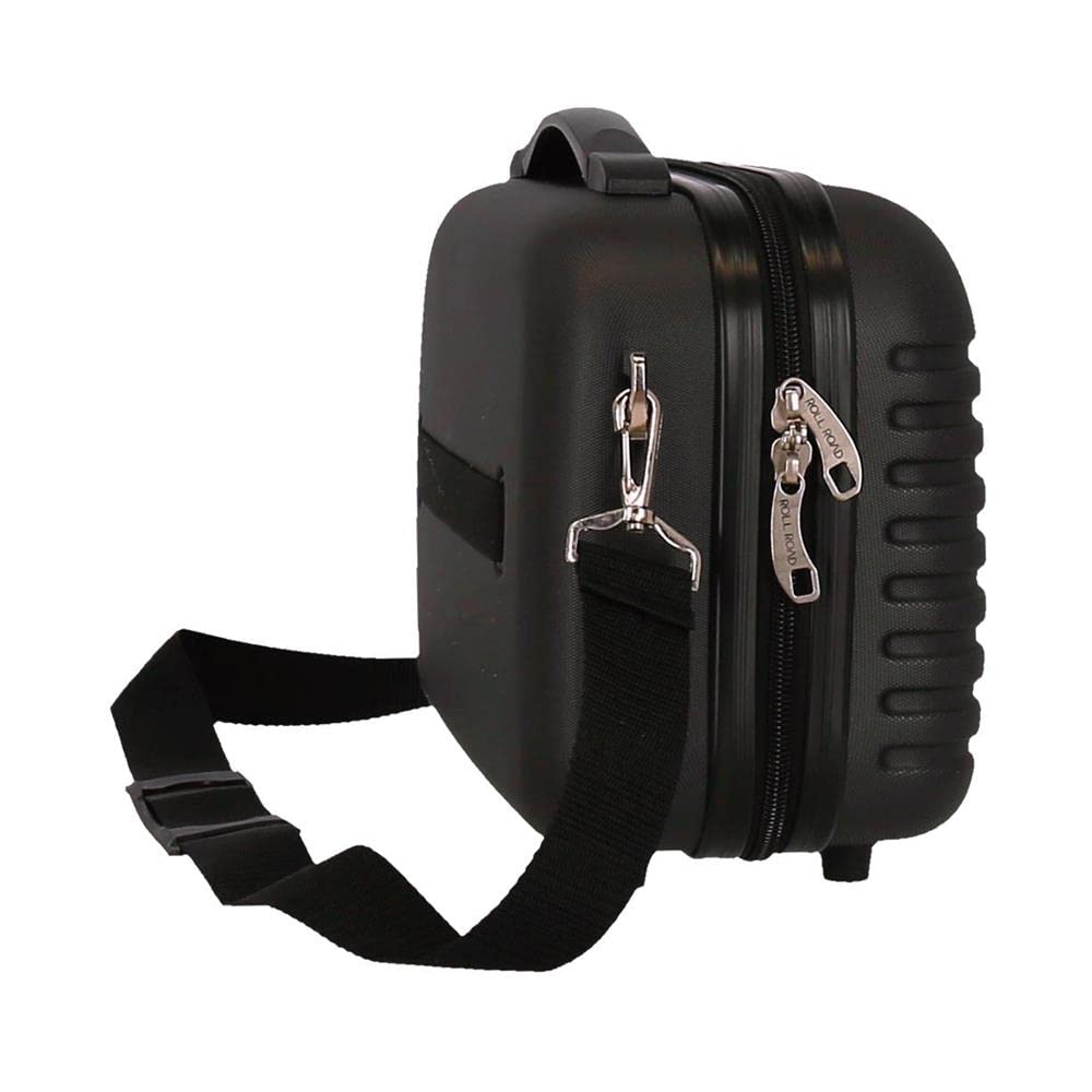 Torba na przybory ABS Roll Road India, czarny, 29x21x15 cms, model
