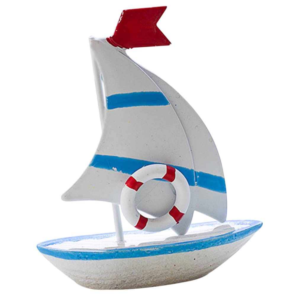 Petit Bateau En Bois Miniature – Décoration Maison Style Méditerranéen | Modèle Réduit Bricolage, Décoration étagère, Bureau