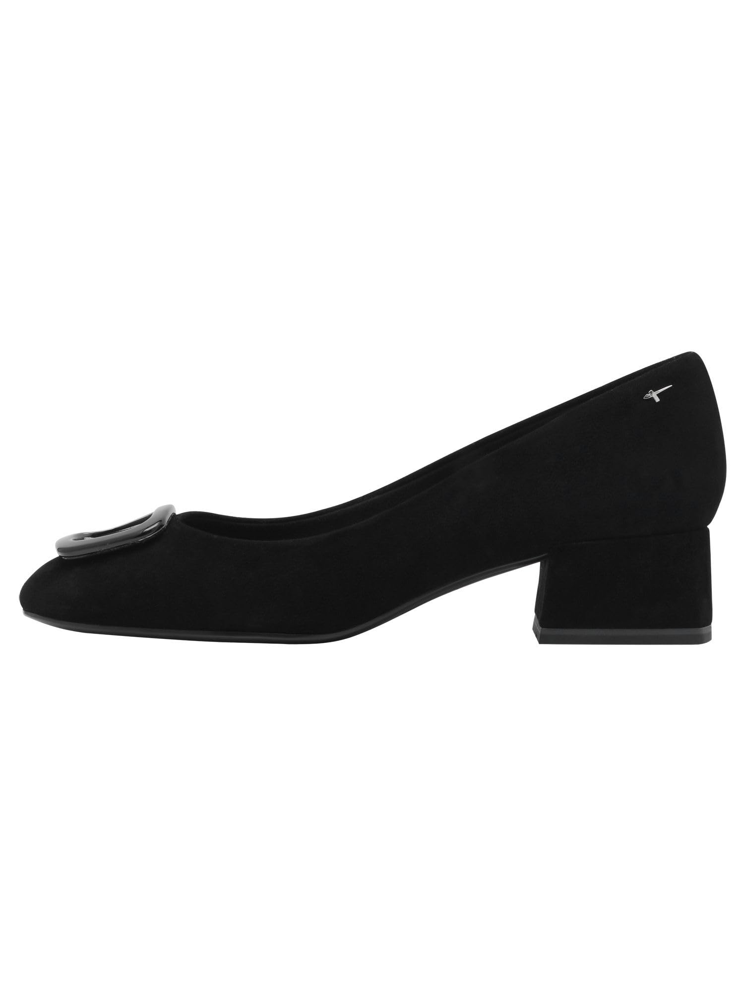 Tamaris Pumps Damen Blockabsatz schwarz,EU 40