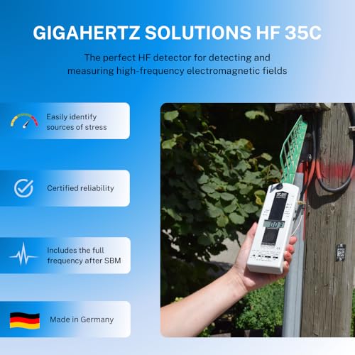 Image of Gigahertz Solutions HF35C High Frequency (HF) Electromagnetic Smog Meter