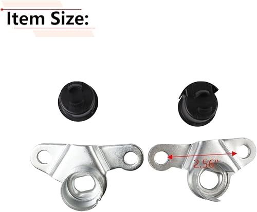 Miniatura 3 de RLB-HILON Cuerpo de bisagra de portón trasero montado con bujes compatible con Nissan Frontier 2005 a 2018 Año, para 93471-ZP50A 93470-ZP50A