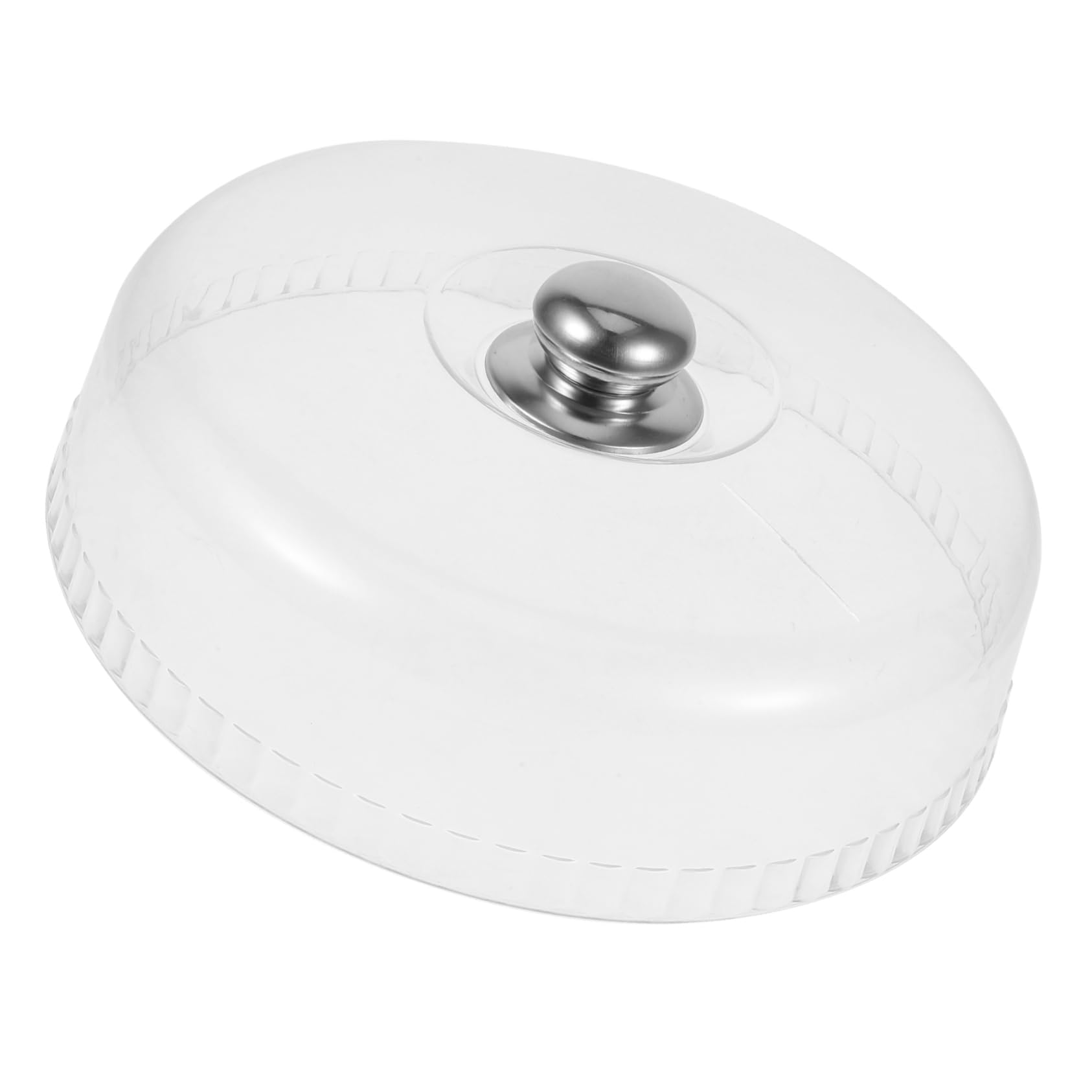 Abaodam Cupola per Dolci in Acrilico Trasparente, Coperchio Rotondo Riutilizzabile per Pane e Pasticceria, per Casa e caffè, Facile da Pulire