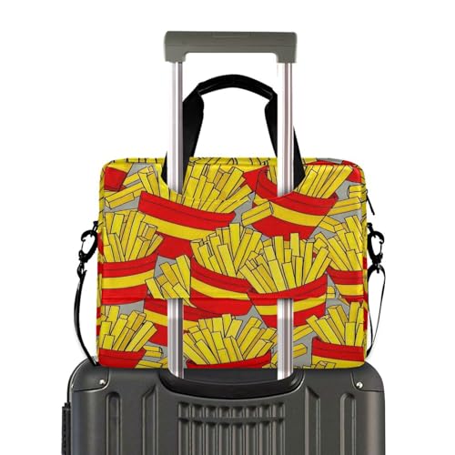 Bolso maletín portátil para laptop 15.6" con asa y correa miniatura 4