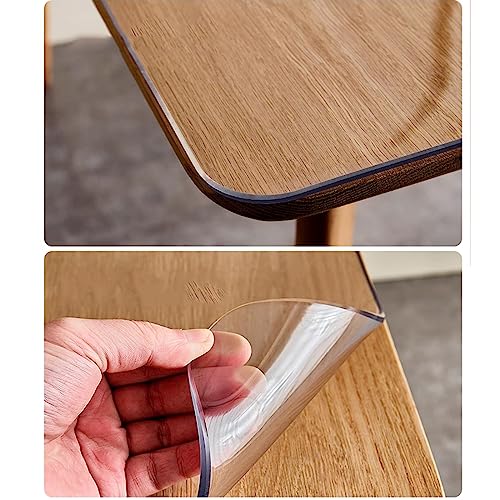 Nappe Transparente Haute Densité 2 mm en PVC Premium pour Grande Table - 4