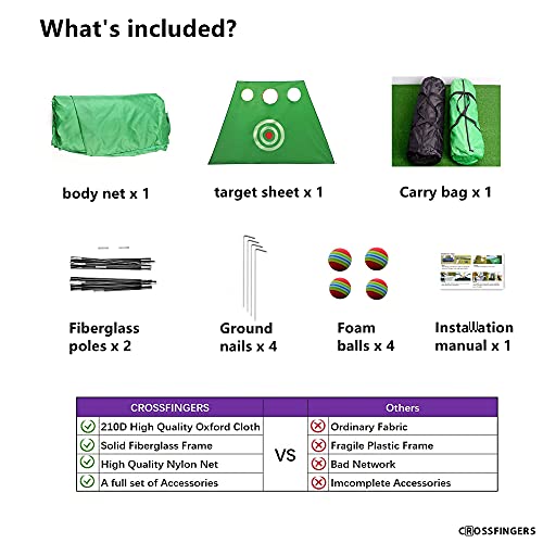 CROSSFINGERS-Red-de-Golf-Resistente-3m-x-2m-una-Red-portatil-de-Golf-para-Exterior-e-Interior-astillas-o-practicas-de-conduccion-Ayuda-a-afilar-Las-capacidades-de-Golf