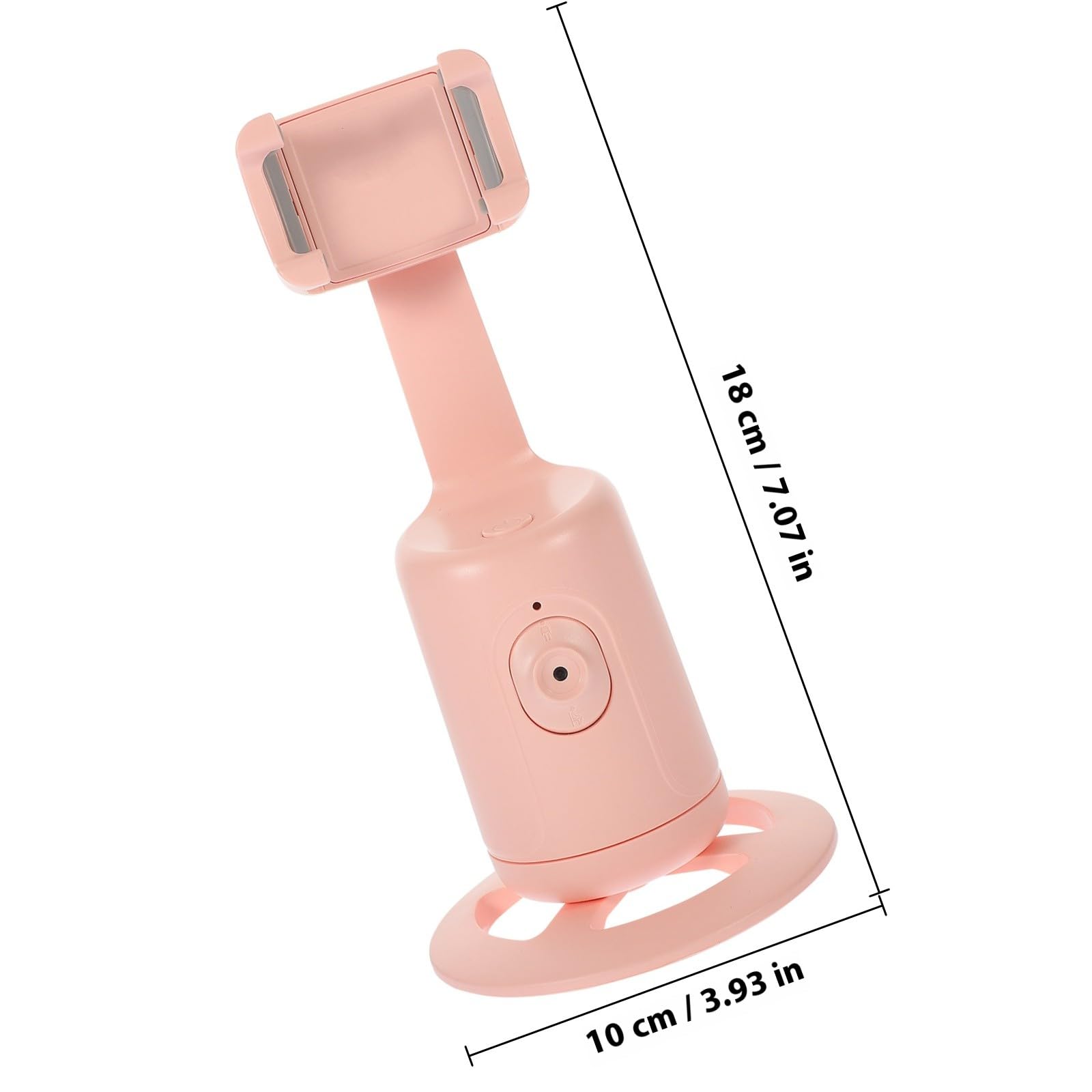 Cabilock Soporte Material Batería de Adecuado y Metal Larga Abs Duración Rotación 360° Seguimiento Facial en para Teléfono Móvil para Autorretratos y Transmisiones Directo