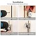Tidorlou Door Chain Lock Stainless Steel Child Window Safety Security Chain Guard With Key