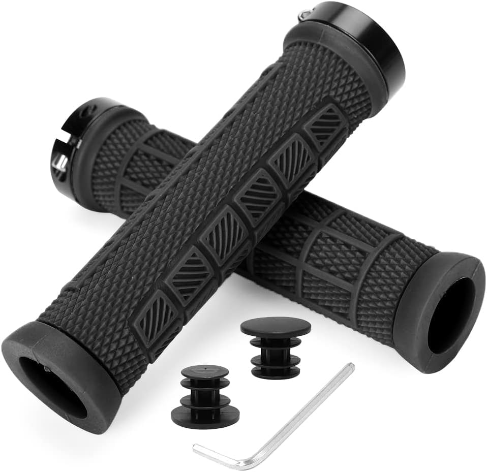 Fahrradgriffe Mit Daumenauflage - Ergonomische Lenkergriffe Für Mountainbike & Citybike, 22mm Durchmesser