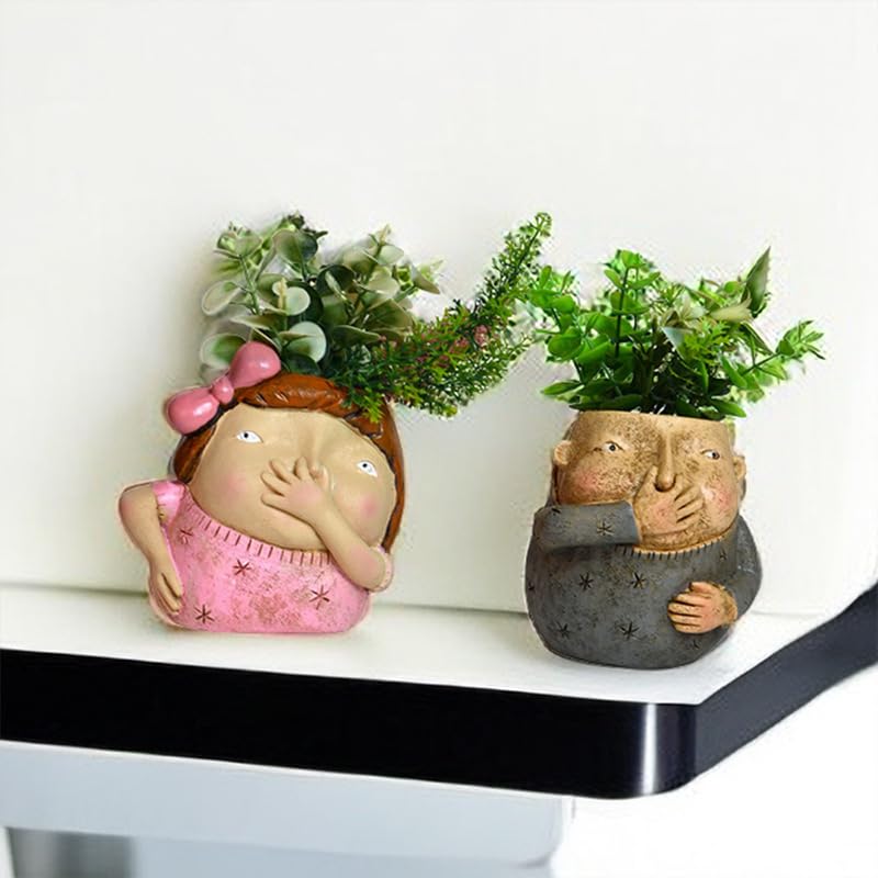 Figura Decorativa Rosa para Baño de Resina 6.3 in miniatura 5