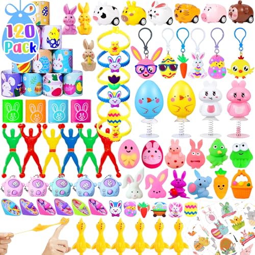 50% Off Adisher 120-Pack Easter Basket Stuffers & Egg Fillers