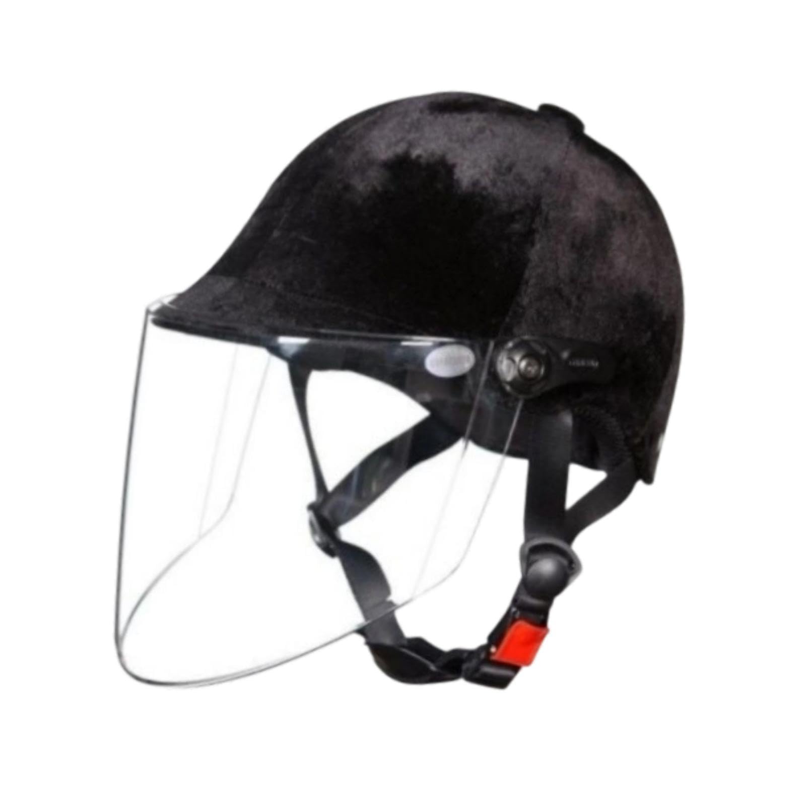 Equestrian Helmet Casco Da Equitazione Cappello per Equitazione con di Regolazione Imbottitura Morbida E Cinturino di Adatto per Bam